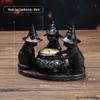 Cross-Border Halloween Candlestick: Ghostly Wizard, Magic Cat, Skull Décor
