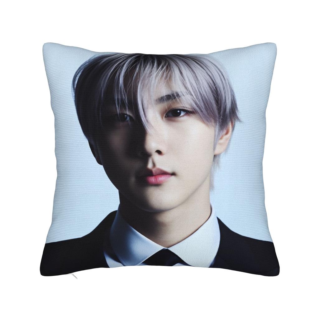 Pillow Case Kpop Style Boy Wonnie Soft Pillow Cover For Living Room Sofa Cute Funny Pillowcases