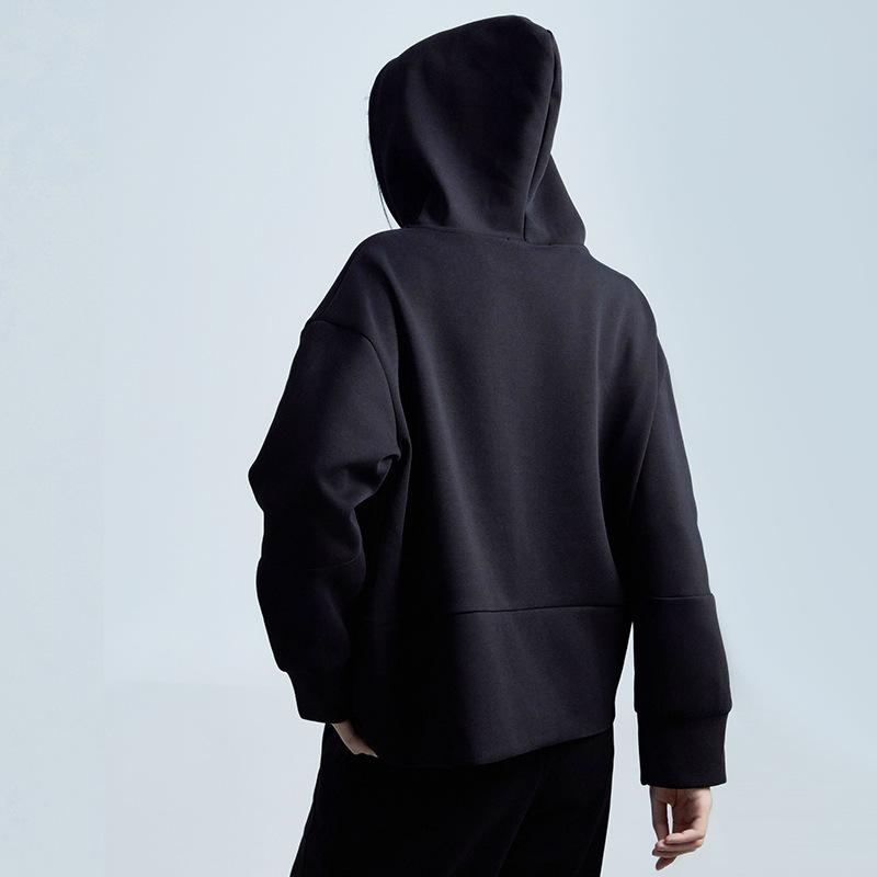 Dimanaf 2024 Осень Новые Большие Размеры Женские Свободные Повседневные Большие Размеры Базовые Толстовки Топы Футболки Однотонные Пуловеры Модная Рубашка