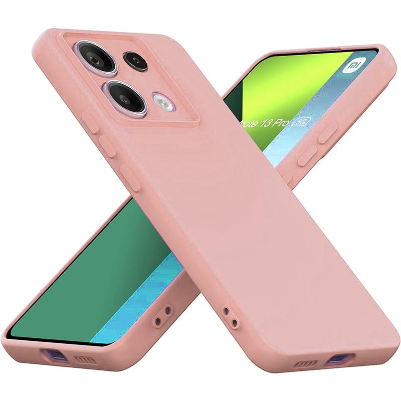 Жидкий силиконовый чехол для XiaoMi RedMi Note 13 Pro 5G/POCO X6 5G Жидкий силиконовый чехол, глобальная версия, защитный чехол для камеры всего тела, силиконовый чехол