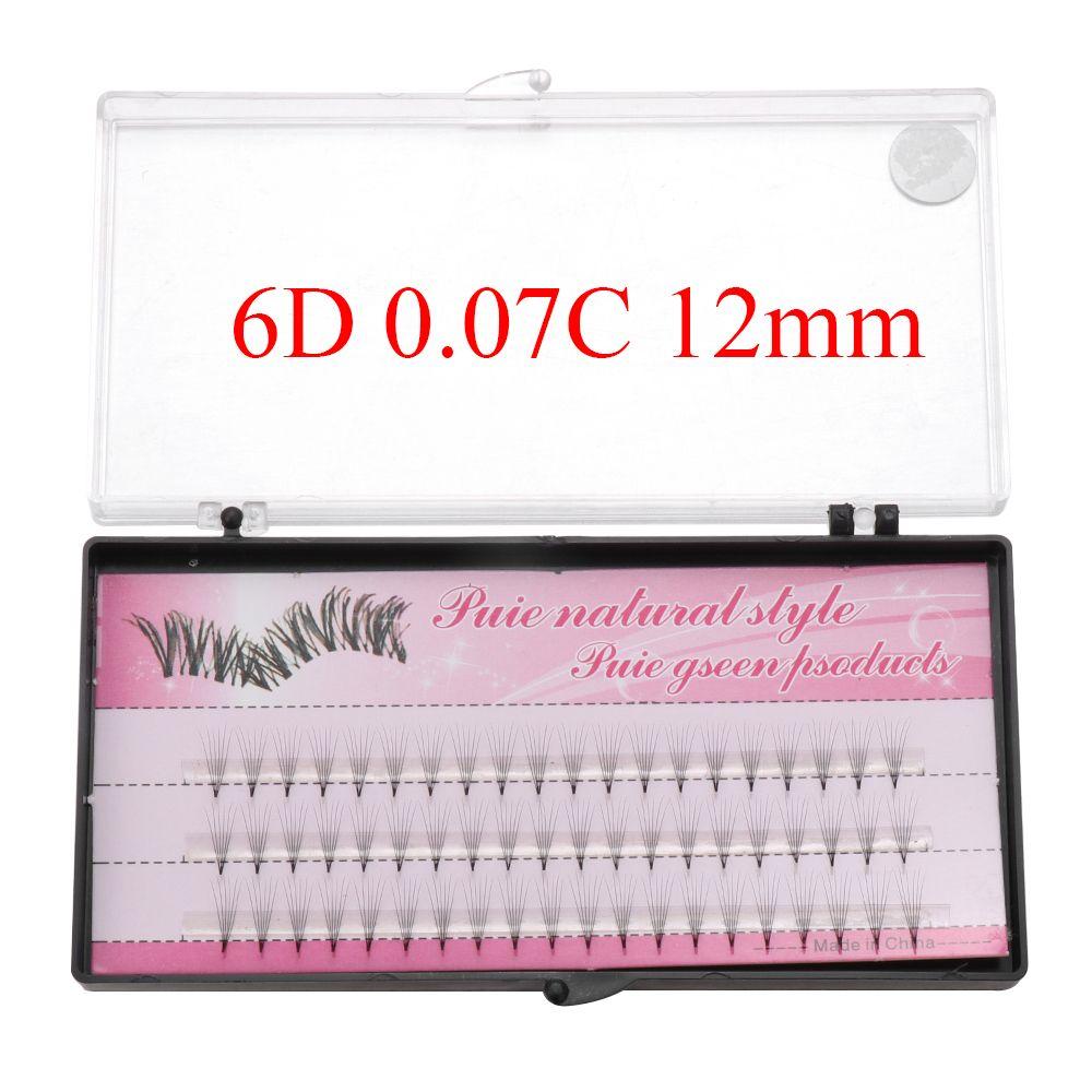 Объем натуральный 0,07 мм толщина норка черный накладные ресницы наращивание ресниц отдельные ресницы