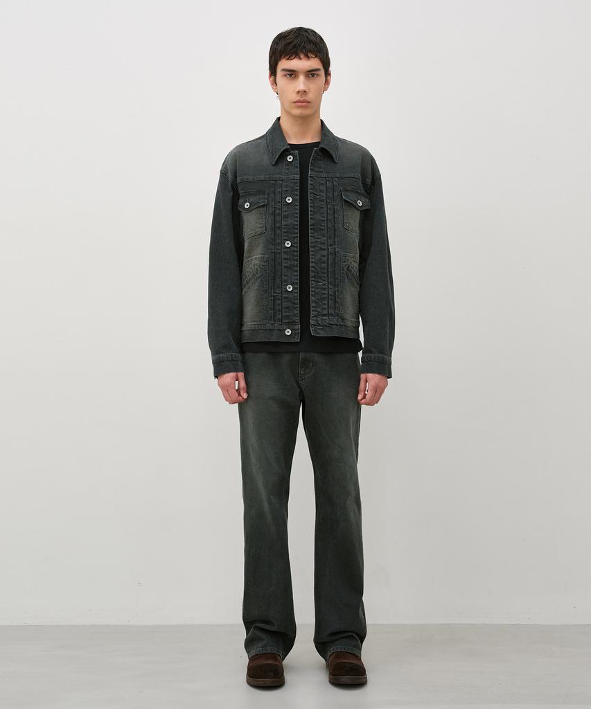 INSILENCE Denim Ranch Jacket Khaki