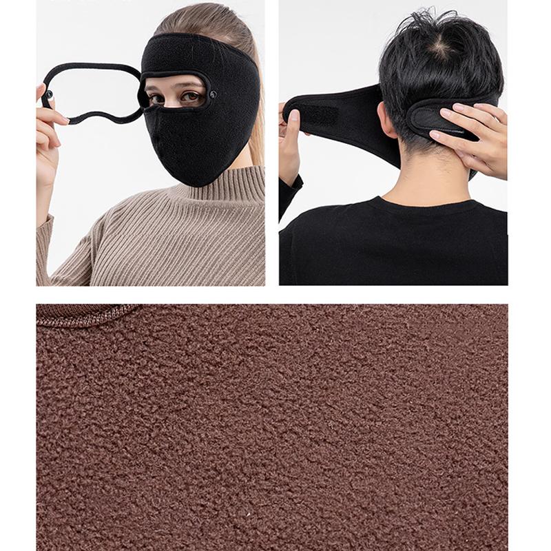 Велосипедная маска на все лицо Ветрозащитная Антизапотевающая Велосипедные очки Капюшон Зимняя шапка Лыжные дышащие маски Балаклава Мотоциклетная маска