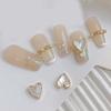 20Pcs Manicure Decoration Wide Application Show Unique Charm Attractive Great Love Heart Style DIY Nail Art Decorations for Salon