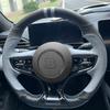 For BYD Seal EV 6 7 DM-i Dolphin Seagul ATTO 3 Steering Wheel Emblem  Sticker Suede Sticker Car Interior Accessories