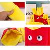 Adorable And Comfortably Plush Cute French Fries Stuffed Toy And Pizza Cushion