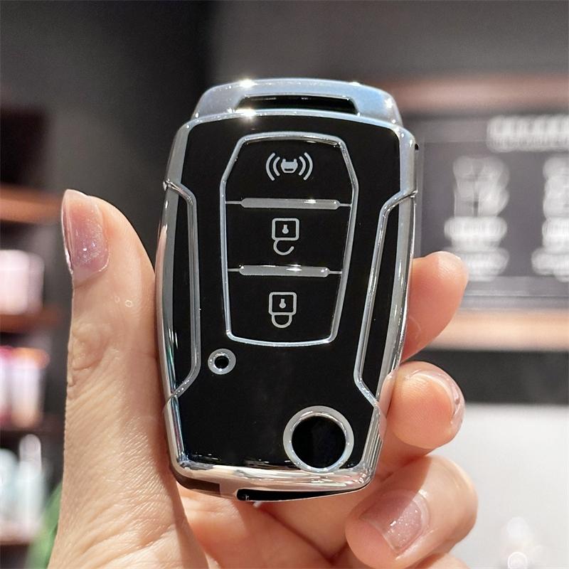 Чехол для ключей из ТПУ для корейского Ssang Yong, чехол для ключей SsangYong Kyron 2 Sanka Actyon Korando Tivoli, чехол для дистанционного ключа