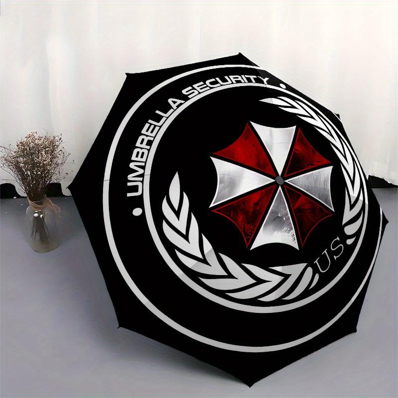 Umbrella Security US Badge Sticker Decal - WaterproofDurableUmbrella, Portable 3-Fold Compact Umbrella for Men & Women Gift