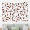 Violin And Music Notes Tapestry Decoration Art Aesthetic Tapestries for Living Room Bedroom Home Wall Cloth Wall Hanging