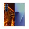 Чехол для Samsung Galaxy Z Fold 7 Прозрачный Жесткий Складной Роскошный Расписной Для Samsung Galaxy Z Fold7 Прозрачная Крышка ZFold 7 Fundas