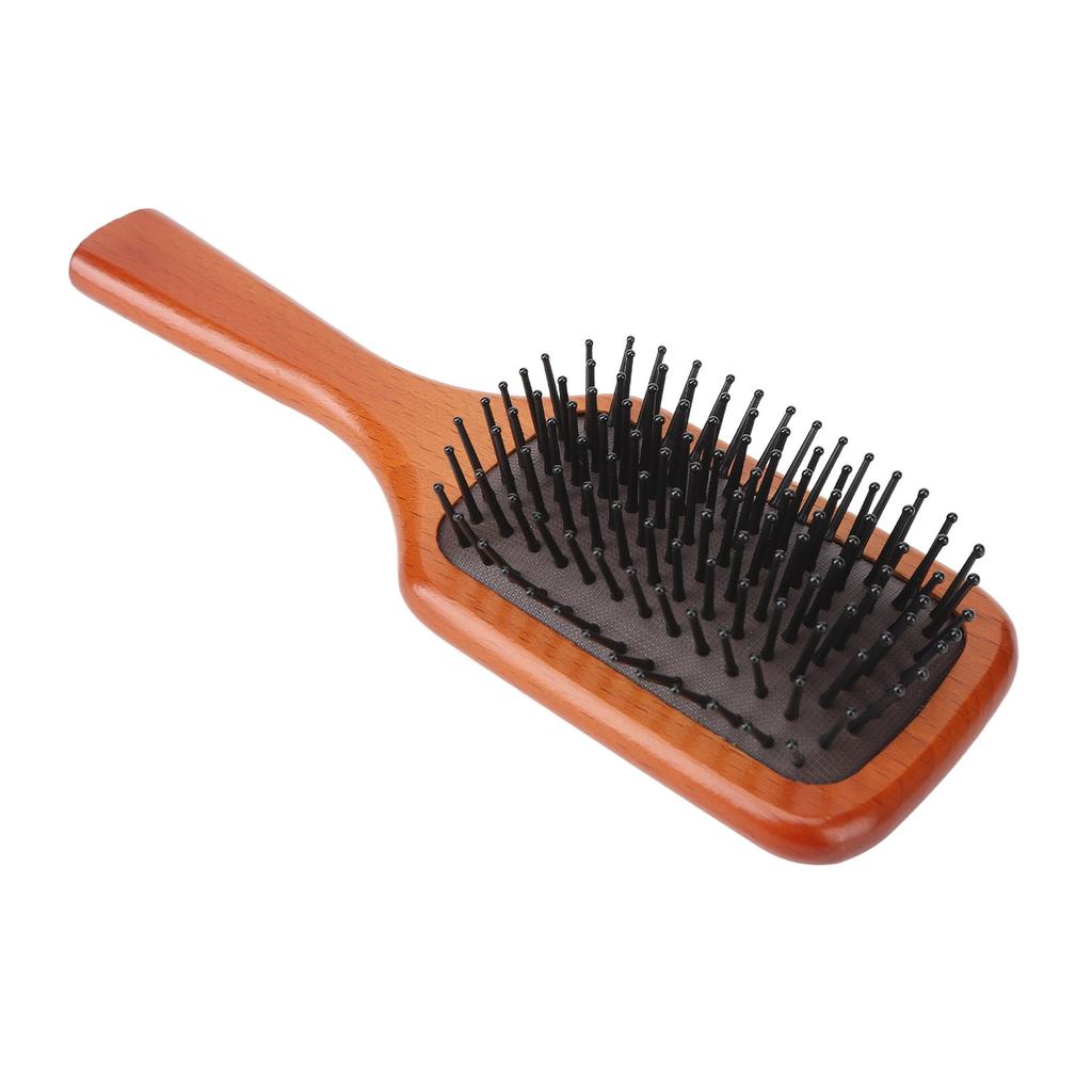 Женская самоочищающаяся расческа для волос 3D подушка массажер массажная головка для кожи головы деревянная антистатическая расческа для вьющихся волос