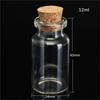 Newest Home Decoration 10ml Glass Craft Containers Mini Cork Stopper Glass Bottle Mini Messages Jar
