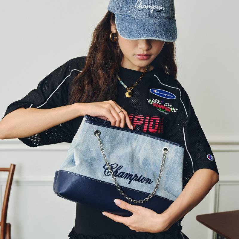 Champion Campus Bucket Bag Wide Unisex Bag Nautical-Blue Bare-Sand-Brown Baroque-Brown U6CACHU57