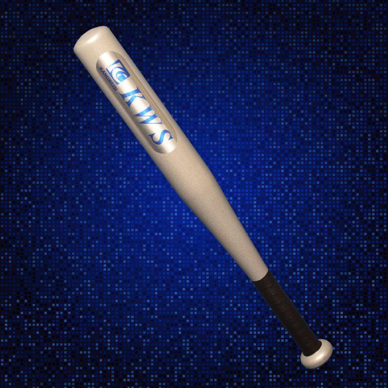 Бейсбольные биты из легированной стали. Студенты тренируются с бейсбольными битами.