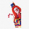 Clown April Fool'S Day Iron On Heat Transfer Printing Vinyl Patches Sticker for Clothes DIY Appliques Washable Patches