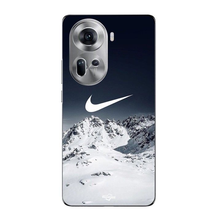 Coque Pour Oppo Reno 11 5g Nike logo mountain fly Maniacase
