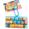 Pressable Keys 12 Keys Keyboard Keychain Clicker Sound Stress Relief Fidget Toy  Backpack Decor