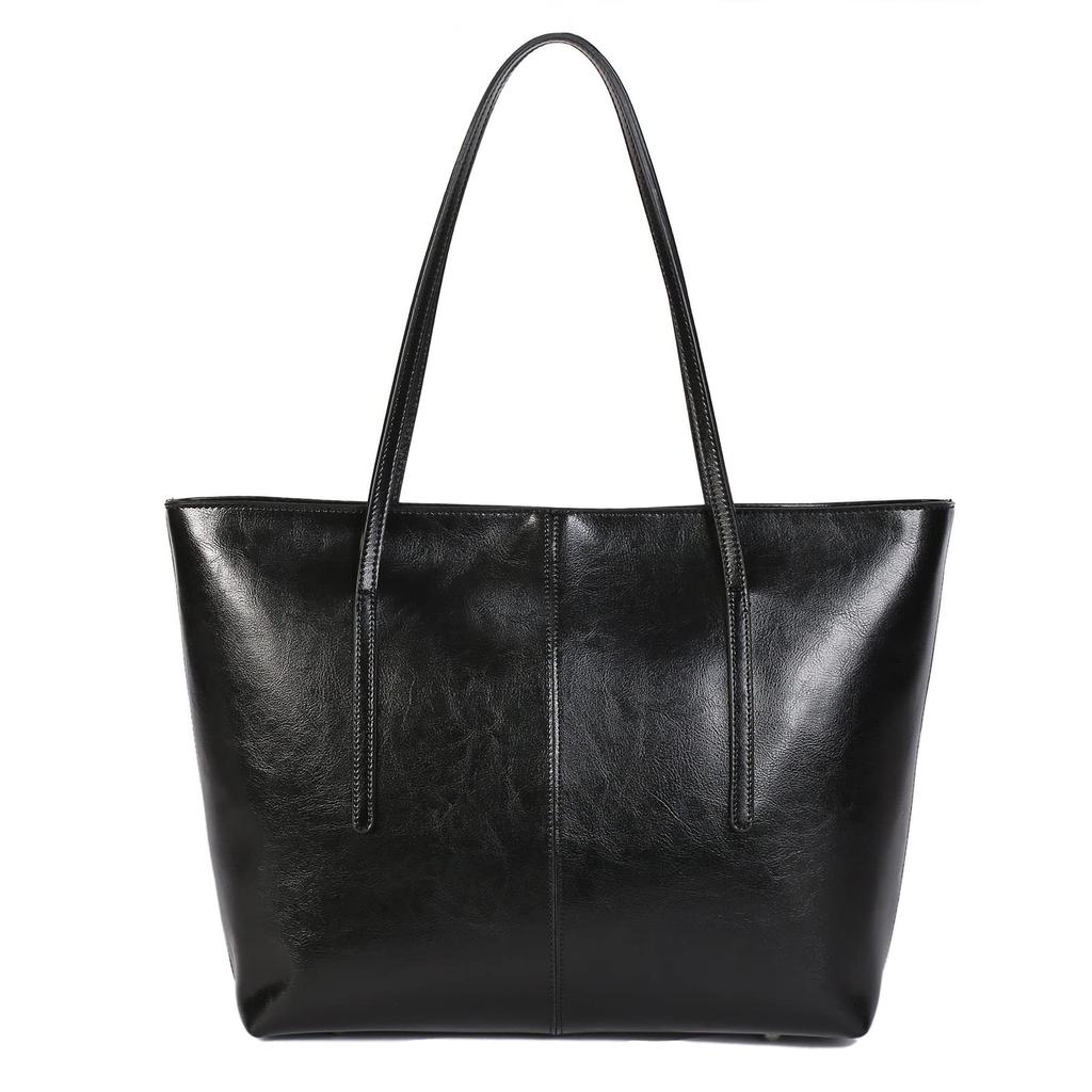 Tote Bag for Genuine Leather Tote Leather Business Shoulder Simple Large For Going To Easy To Going Suitable for Many Occasions [Kyoei-Tech] Women,