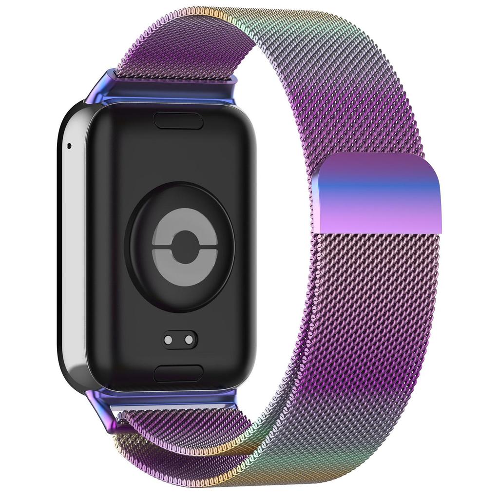 Модный Миланский браслет из нержавеющей стали для часов Redmi Watch 4 и Xiaomi Mi Band 8 Pro
