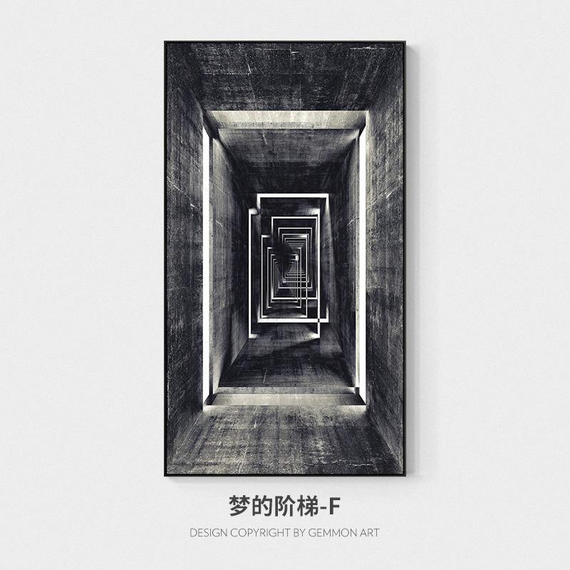 Nordic White Входная картина Украшение Холст Картина Настенные постеры для отеля Печать Настенное искусство для гостиной Коридор Декор