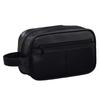 Multi Pocket Cosmetic Storage Bag Retro Travel Toiletry Bag Men Leather Wash Bag  Business Trips