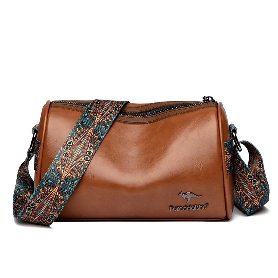 Роскошная мягкая кожаная сумка через плечо для элегантных женщин. Высококачественные женские сумки и кошельки. Сумка-мессенджер через плечо.