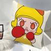 Kawaii MMolly Pillow Case Square Pillow Bedroom Sofa Leisure Comfort Cushion Car Home Decoration