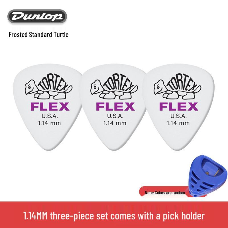 Dunlop Electric Guitar Picks - Matte Anti-slip for Speed Picking & Turtle Strumming.