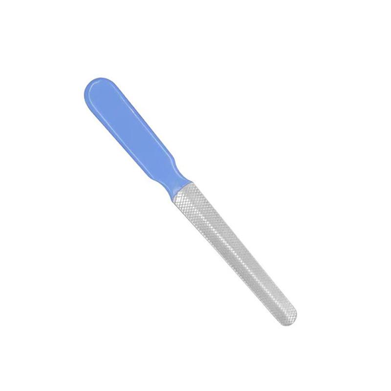 Stainless Steel Double Sided Pet Nail File Non Slip Handle Manual Grinding Nail Polishing Tool for Dogs Cats Grooming Supplies