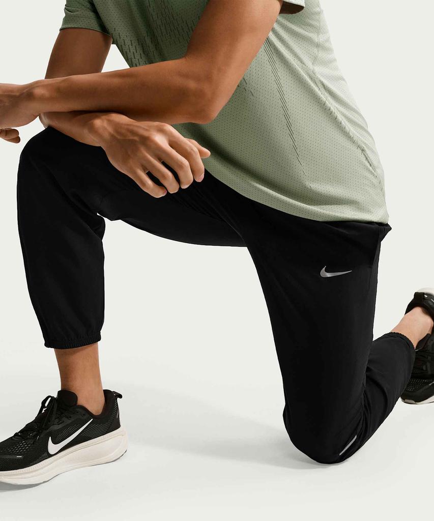 Брюки для бега Nike Miler Dry-Fit из тканого материала M - Черный / If2063-010