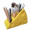Multi-functional Cheese Remote Control Storage Box Cute 3 Grids Pen Holder Save Space Creative Stationery Organizer Bedroom