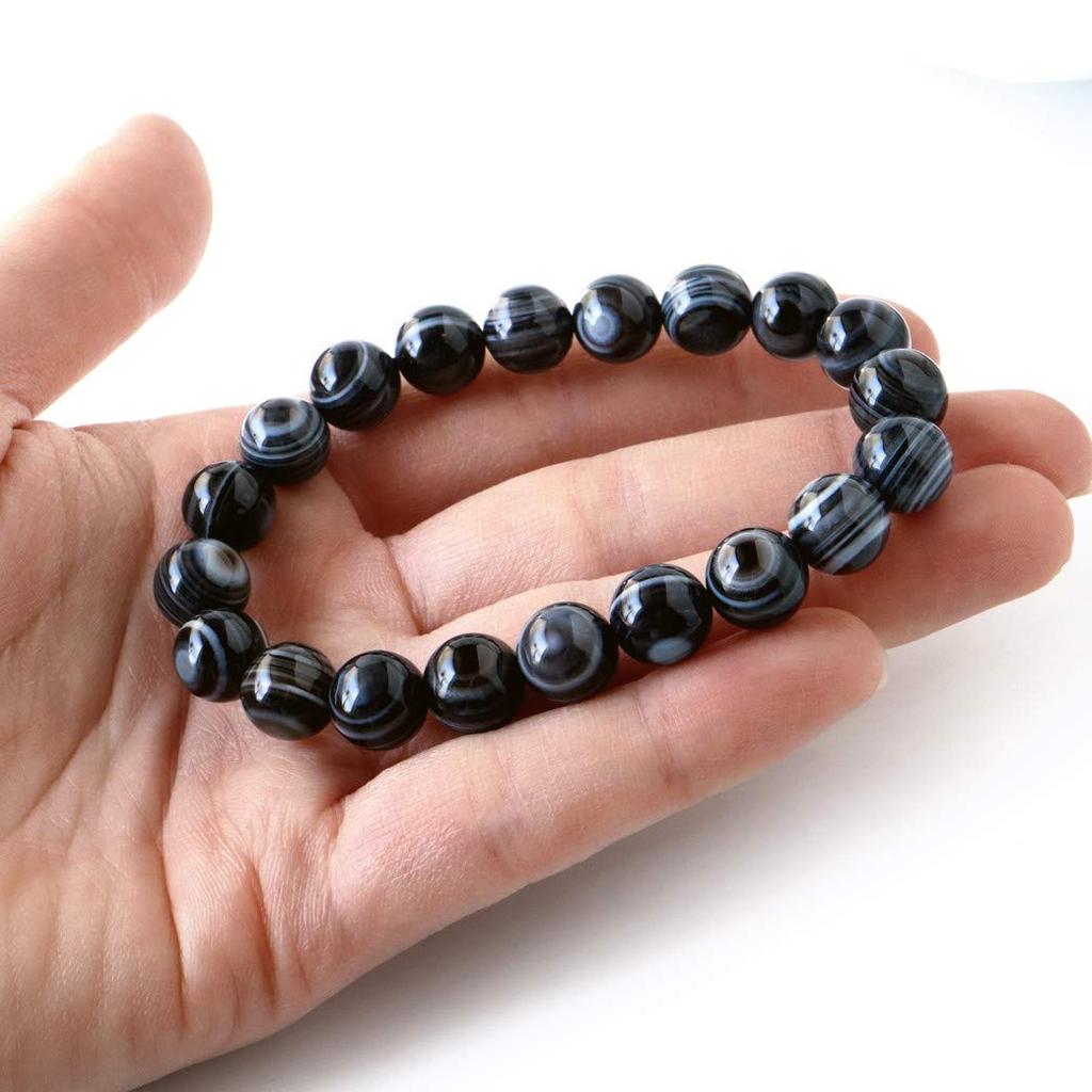 Браслет Celestial Eye AAA 10 мм, четки из натурального камня Power Stone, внутренний диаметр [ЗОЛОТОЙ КАМЕНЬ] прибл.. 19.5см