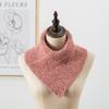 Knitted Fake Collar Woman Winter Keep Warm Ring Scarf Neck Protection Detachable Collar Female Soft Muffler