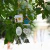 Home Garden Ornaments Bird House Cage Home Ornament Wind Chimes Baby Children Gift Pastoral Hanging Home Decoration PC877384