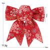 Christmas Decoration Bow Holiday Decoration Bow Red Decoration Bow Firm Material