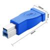 USB Type C Female to USB3.0 B Male Data Transfer Adapter Converter for Printer Scanner External Hard Drive Laptop Connector