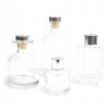 Round Bottle 250ml Glass Diffuser Rattan Black