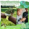 Flash Color Mechanical T-Rex Wrist Walkie Talkie, Kids Toy with Light, Music & Sound