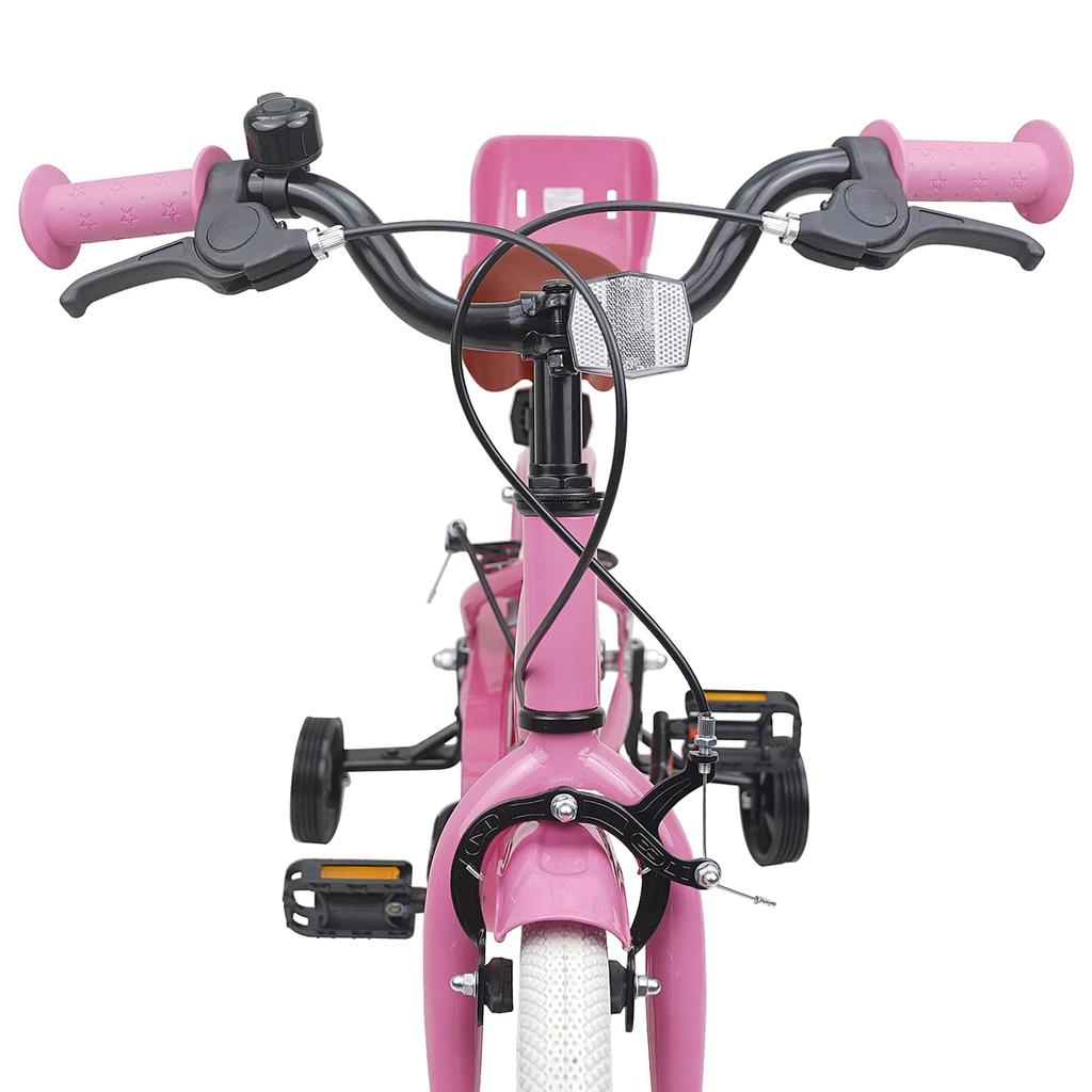 Kids  Bike 16 Inches for Ages 4 6 Light Pink
