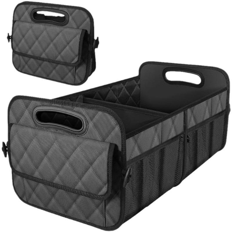 50L Waterproof Car Trunk Organizer Box for Cars, SUVs, and Vans