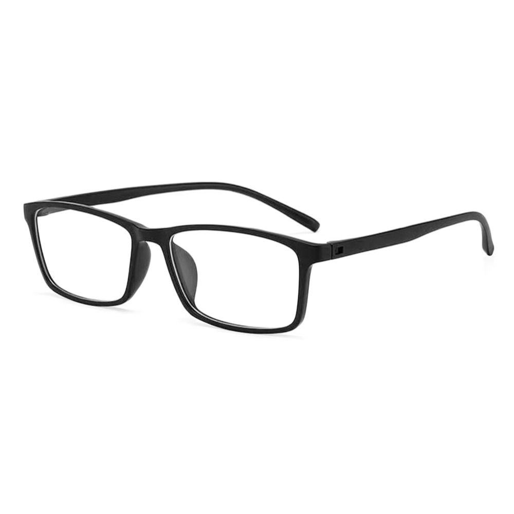 Ultra Light Square Eyeglass Frame Mirror Frame Tr90 Full Plastic Eyeglass Frame  for Men And Women