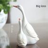 Mother and Child Duck Garden Resin Ornament for Courtyard Decoration