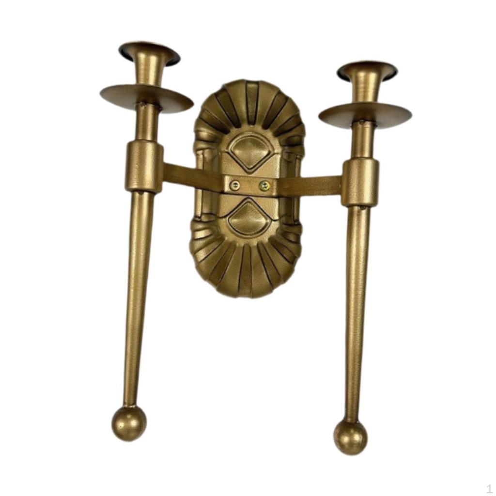 Подсвечник для настенного монтажа, конусная подставка для спальни и гостиной