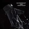 Мужские зимние водонепроницаемые велосипедные перчатки для спорта на открытом воздухе, бега, мотоцикла, лыж, флисовые перчатки с сенсорным экраном, нескользящие теплые полные пальцы