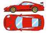 EIDOLON Porsche 911 GT3 RS 2018 Guards Red Finished Product 1/43 (991.2)