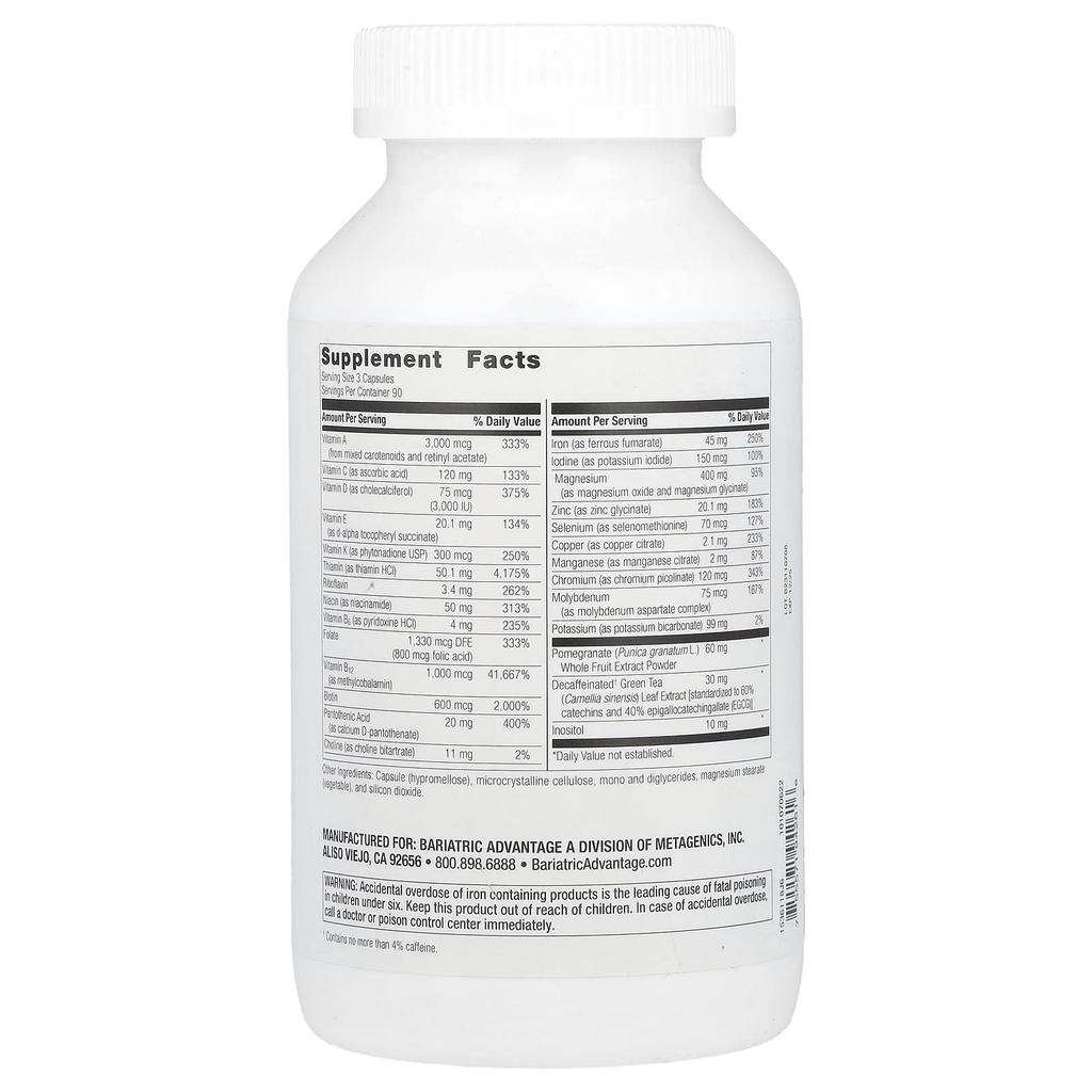 Ultra Multi, with Iron, 270 Capsules