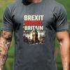 Брексит Разрушил Британию Фермерское Поле Вид с Высоты Вирусный Мем Графический Футболка Унисекс Унисекс Унисекс Ретро Поп-культура Великобритании Принт Хлопковый Топ