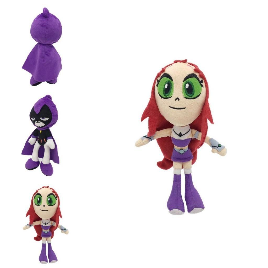 Charming 10-inch Teen Titans Go Plush Toy With Robin Beast Boy Starfire For Young Collectors