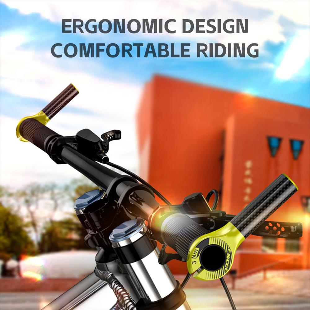 Концы руля велосипеда из углеродного волокна. Ручка руля горного велосипеда. Вице-руль велосипеда.