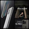 Etui Spigen Ultra Hybrid Na Iphone 15 Pro - Przezroczysto-Matowe